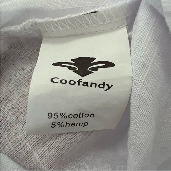 Coof Andy Men's White Long Sleeve Shirt
Size XXLarge - Picture 6 of 6